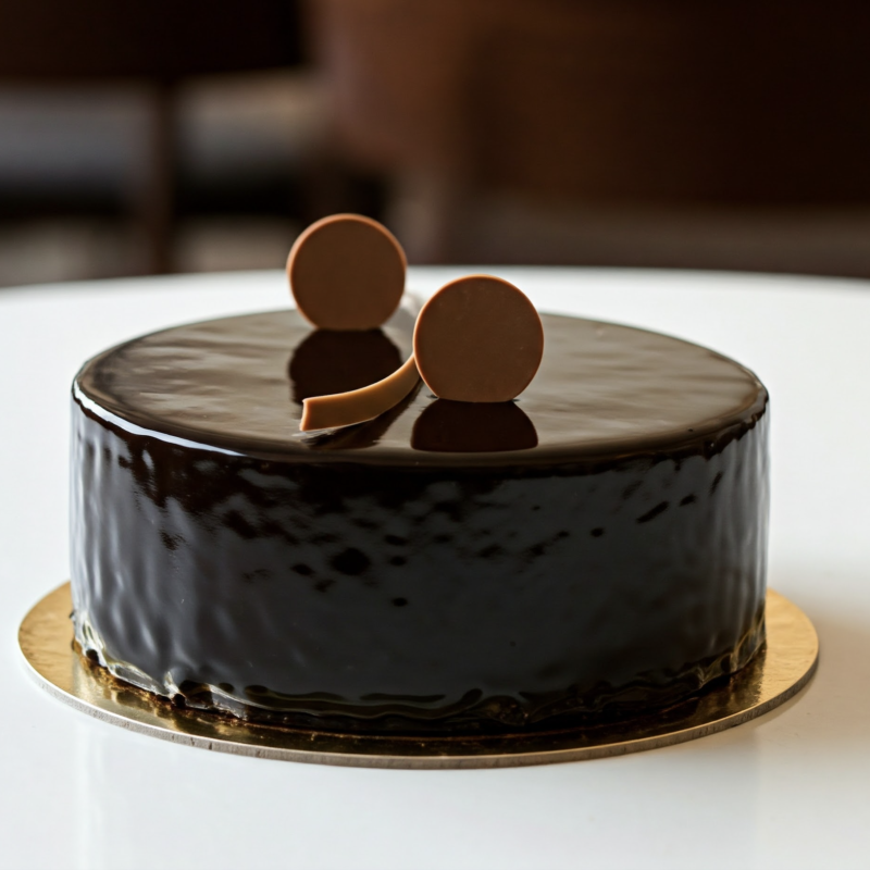 Belgium Chocolate Truffle Cake