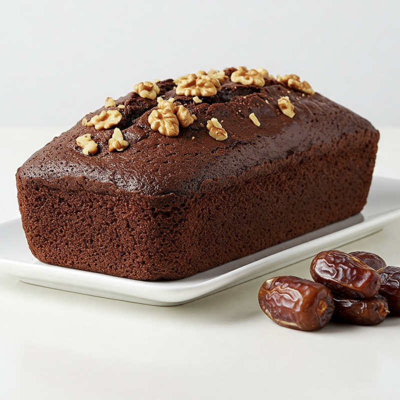 Walnut and dates tea cake