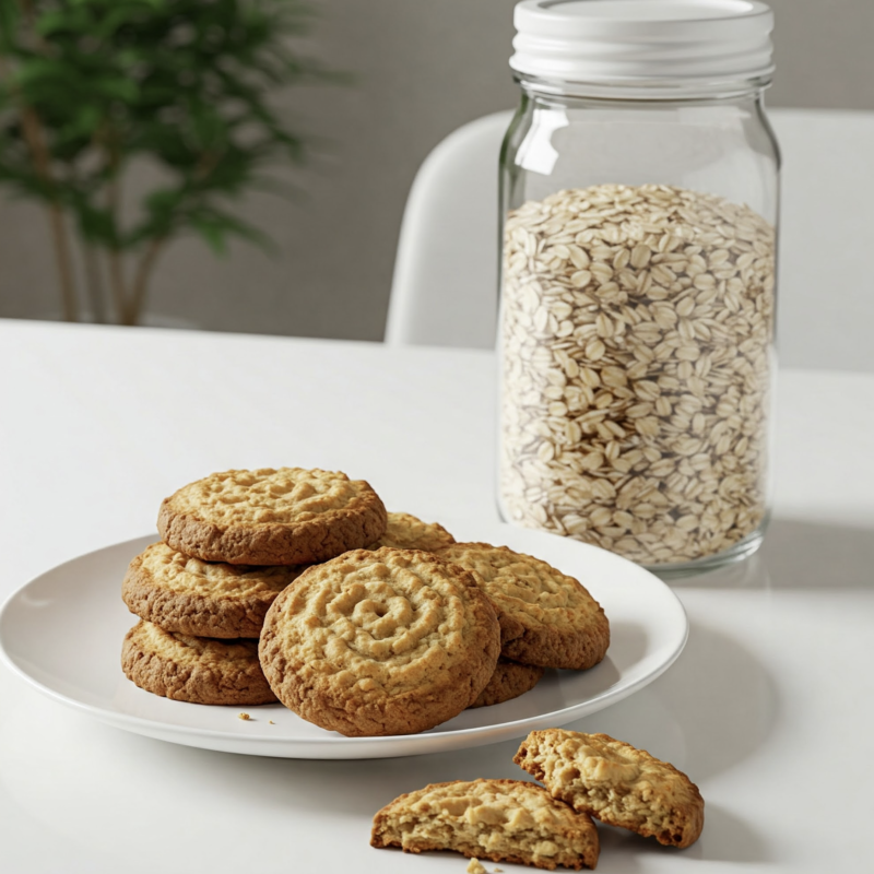 Butter Oat Cookies